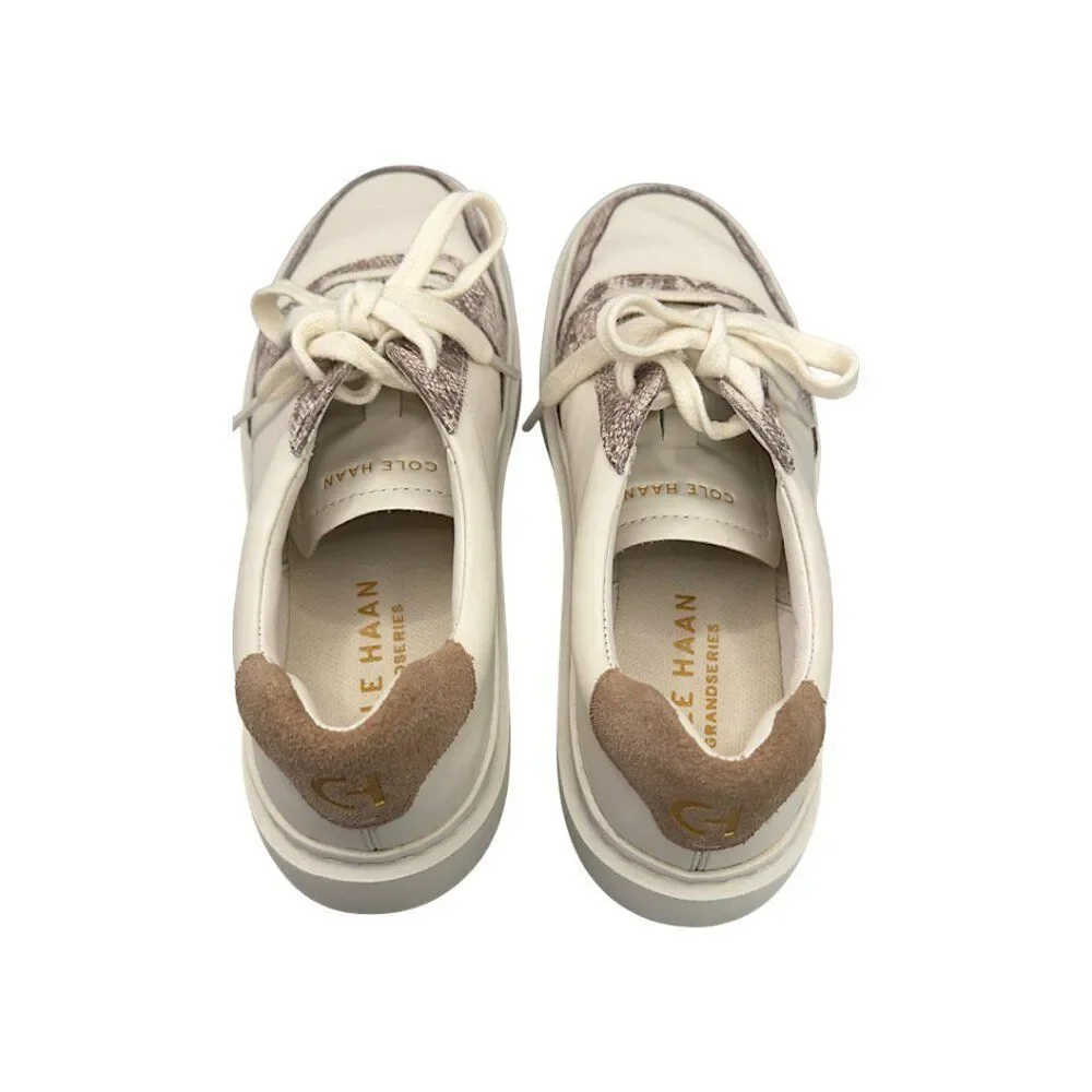 Cole Haan GrandPro Rally Court Sneaker Women’s 7.5 B – White/Snake Print